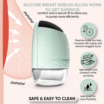 Zomee Fit - Extractor De Leche Portatil, Manos Libres, Porta