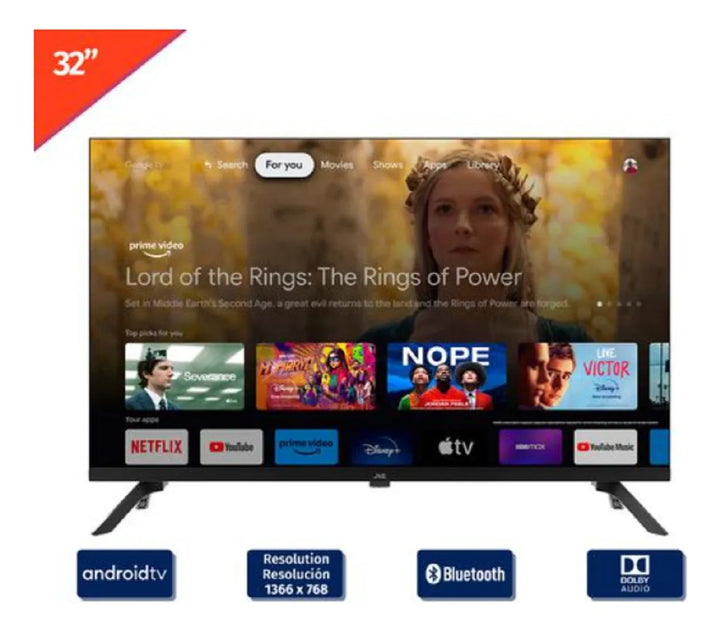 Televisor Jvc 32 Smart Hd Android Tv Promoción