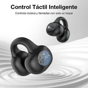Audifonos Inalambricos Clip-ear 1hora Aut210 Auriculares Con Negro