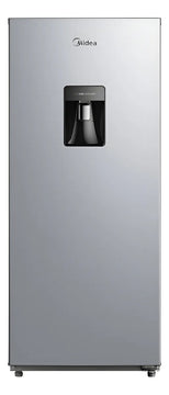 Nevera Low Frost 187 Litros Una Puerta Plateada Midea