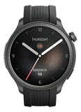 Reloj inteligente Amazfit Balance A2287 carcasa negra medianoche correa negra bisel negro diseño de pulsera de malla