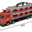 CAMION NIÑERA + 4 AUTOS ZD2308 MUNBE
