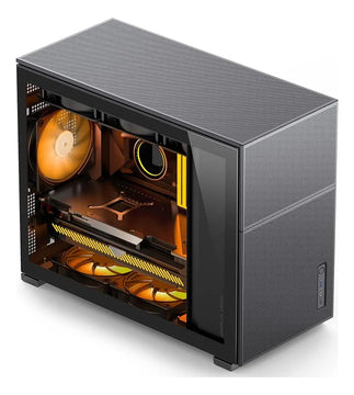 Jonsbo D31 Mesh Caja De Computadora Micro Atx Negra, Placa B Black