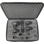 Kit Micrófonos Batería Shure Pgadrumkit5 5 Piezas Color Negro
