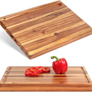 Tabla 40x26cm Cocina Picar Teca + Cera Abeja Tabla Teca
