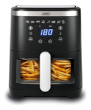 Freidora de aire digital Mertec 4.2L color negro