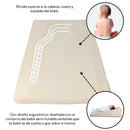 Cuna Antireflujo Toral Para Bebés Recién Nacidos, Colecho Color Beige
