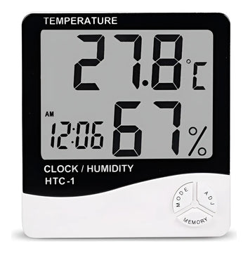 Termohigrómetro Digital Htc-1 Con Certificado De Calibracion