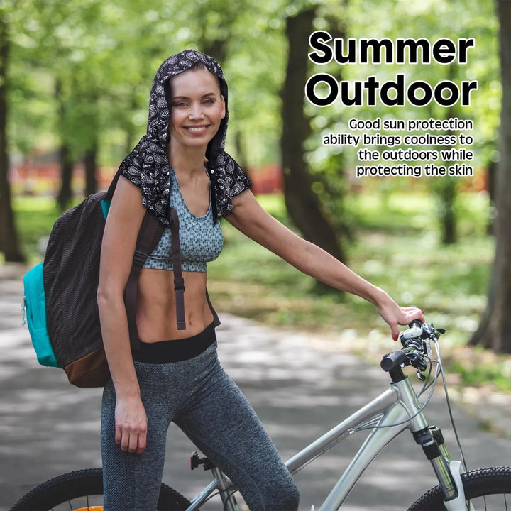 Fuweave Toalla Refrescante Con Capucha, Toallas Refrescantes