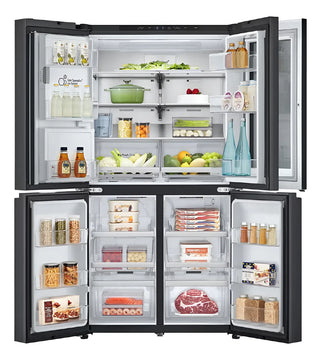 Nevecón LG French Door 642l Negro Instaview Uvnano Gm92sxv Negro