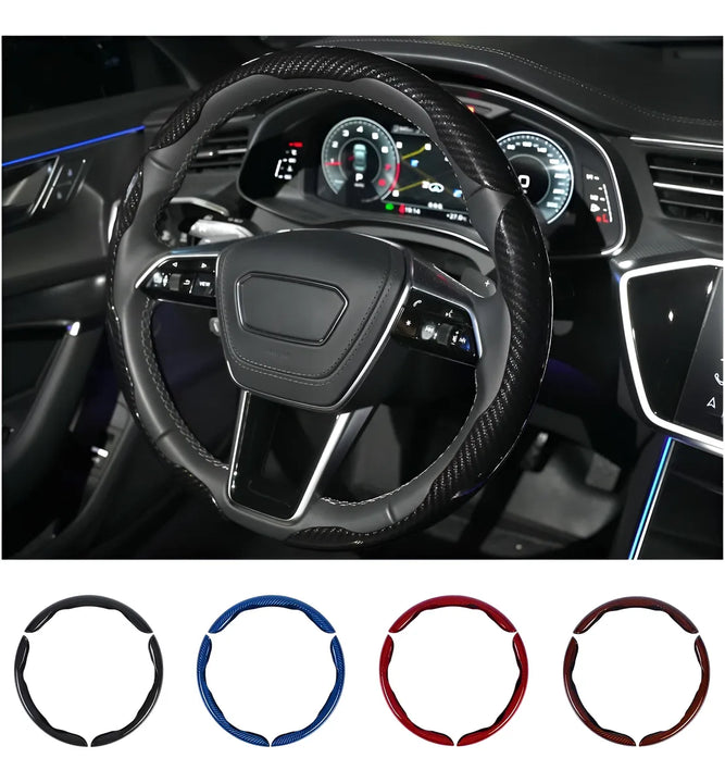 Cubierta De Volante De Fibra De Carbono - Ajuste Universal