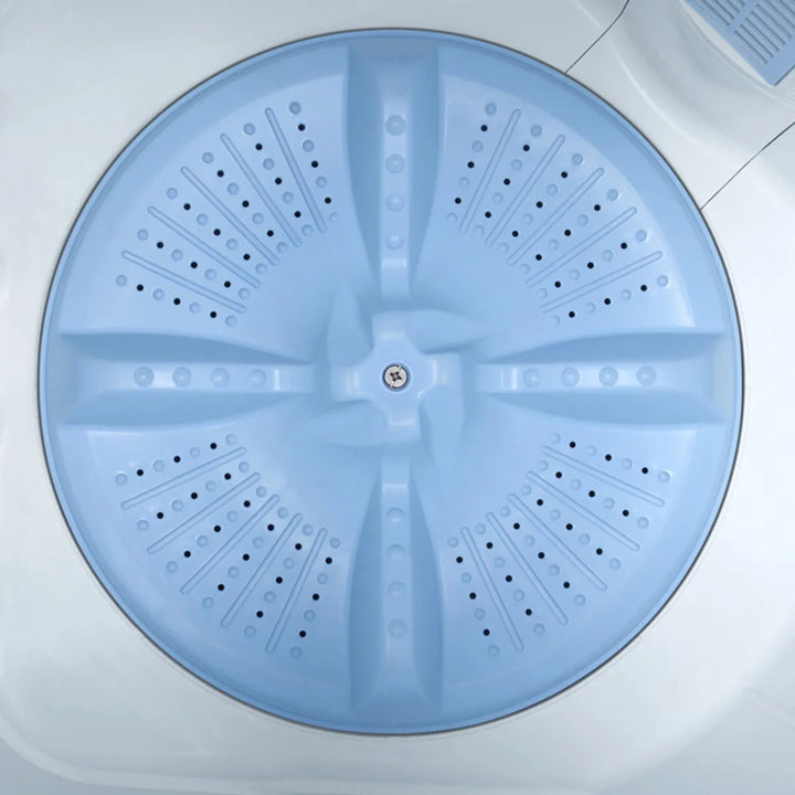 Lavadora Mabe Semiautomática Dos Tinas 16 Kg (35 Lb) Blanca Blanco