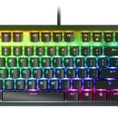 Teclado SteelSeries Apex QWERTY QX2 Red inglés US color negro con luz RGB