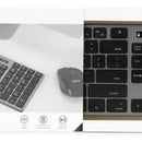 Teclado Bluetooth Ihome Imack | Diseño Elegante | Teclas Mac Teclado Gris/negro