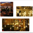 Luces Led Navideñas Estrella Navidad Adornos Blanco