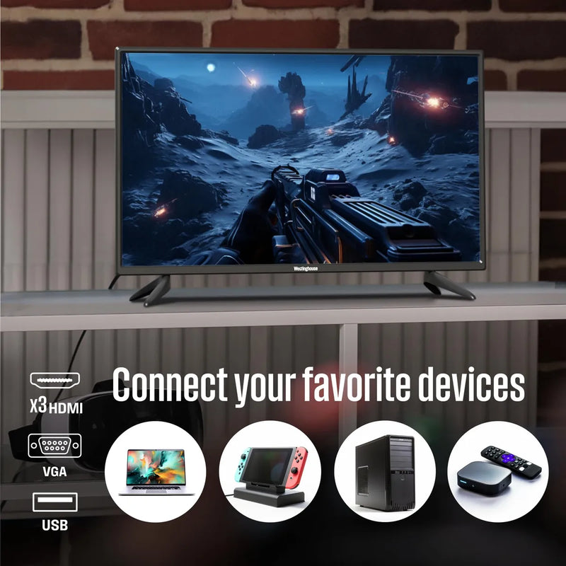 Televisor 24 Pulgadas Led Hd Con Dvd Integrado Hdmi Usb