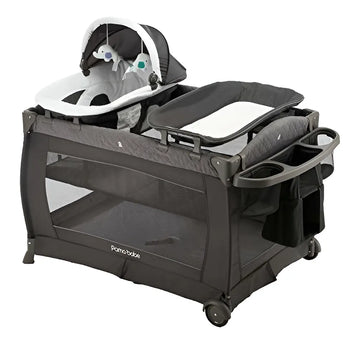 Pamo Babe Deluxe Nursery Center Comodo Corralito Para Bebes