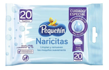 Toallitas Humedas Pequeñin Naricitas X 20und