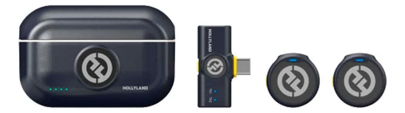 Micrófonos Inalámbricos Hollyland Lark M2 Duo Usb-c Negro