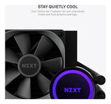 Nzxt Kraken 120 - Rl-kr120-b1 - Aio Rgb Cpu Liquid Cooler...