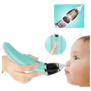 Aspirador Limpieza Nasal Para Bebe Niño Eléctrico Automatico Color Verde claro