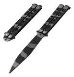 Navaja Mariposa Negra Pesca Cuchillo Tactico Csgo Trucos