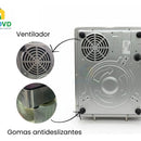 Estufa Induccion Electrica Portatil Practica Segura Rapida Negro