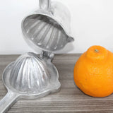 Exprimidor Manual De Naranjas Y Frutas. Aluminio Fundido