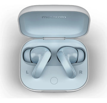 Motorola Moto Buds, Auriculares Bt 5.3 Anc Hi-res Audio, Lbl Celeste