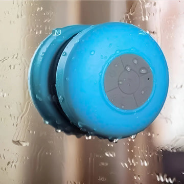 Parlante Bluetooth Resistente Al Agua Manos Libres Para Baño Color Azul
