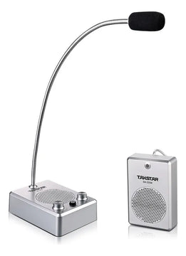 Microfono Sistema De Respuesta Da235m Takstar Intercomunicad Color Gris