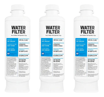 Filtro De Agua Para Samsung Nevera Reemplazo Da97-17376b X3