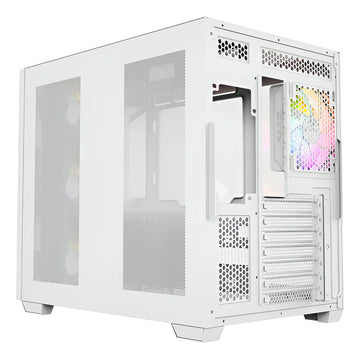 Chasis Gamer Xyz Qubex White | Argb | Atx | 4 Fans | Type C