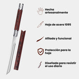 Mini Katana Espadas Acero Cuchillo Japonesa Mini Portable Café