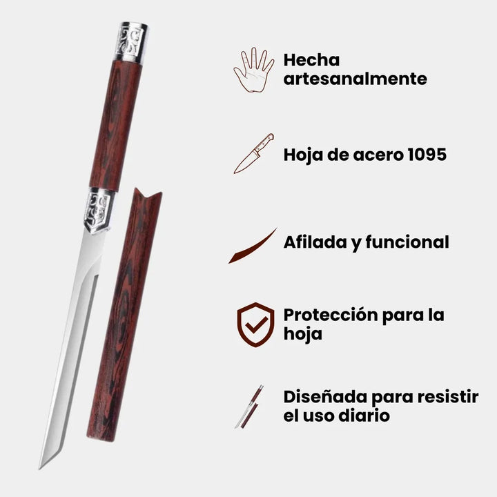 Mini Katana Espadas Acero Cuchillo Japonesa Mini Portable Café