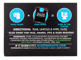 Dude Toallitas, Toallitas Humedas Individuales Desechables,