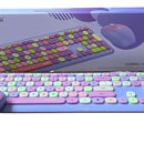 Mofii 666 Teclado Ratón Combo Inalámbrico 2,4 G Color Mixto