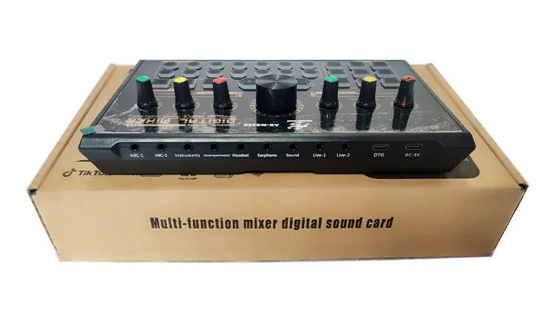 Mezclador Transmision En Vivo American Sound Asms223