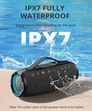 Parlante Tronsmart Mirtune S100 Bluetooth Portátil Ipx7 Negro