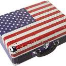 Victrola Vintage Tocadiscos Portatil De Maleta Color Bandera E.U.A innovative technology
