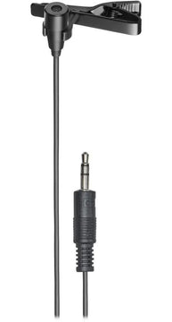 Micrófono Lavalier De Condensador Audio-technica Atr3350xis Color Negro
