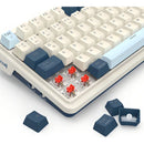 Teclado Wireless Redragon Eisa Pro K686wb Blanco Azul Rgb Ñ Blanco/azul Español Latinoamérica