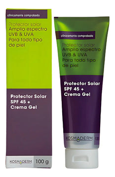 Protector solar infantil Kosmaderm Protector Solar Protector solar 45 45FPS en gel crema