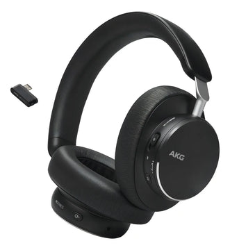 Auriculares híbridos negros con cancelación de ruido Akg N9