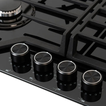 Estufa De Empotrar Challenger 4 Puestos Vidrio Sq 6767 Ae
