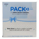 Dove Baby Jabón Líquido 3 Und