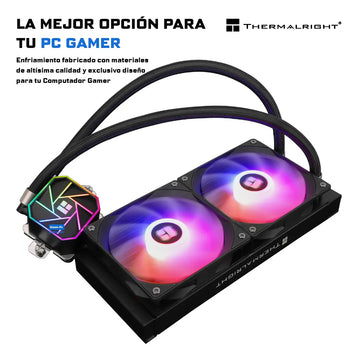 Enfriamiento Liquido Ta Pc Cpu 240mm Argb Lga 1700 Am5 Am4