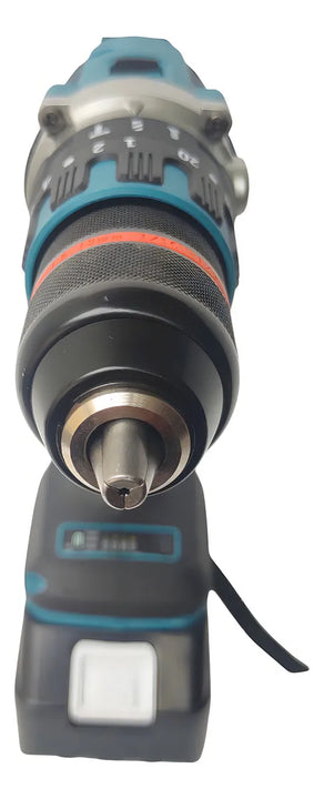 Taladro Percutor Inalámbrico Mandril 1/2 Brushless Color Azul Frecuencia 60hz