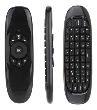 Mini Teclado Inalambrico Air Recargable Gadnic Mouse Color del mouse Negro Color del teclado Negro