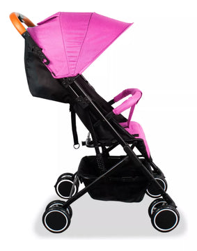COCHE COMPACTO BIT JC207 - ROSADO BEBESIT